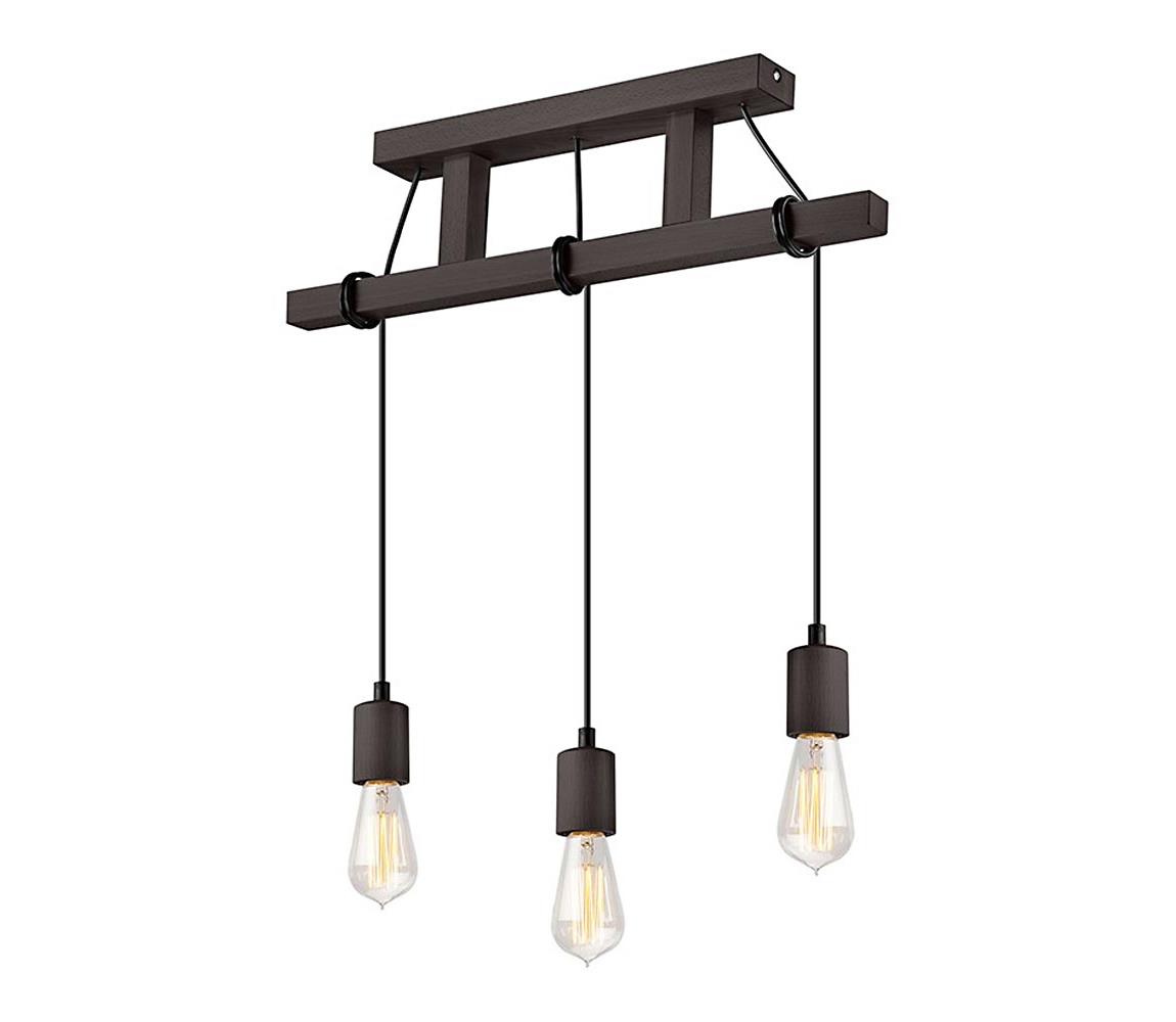 Lamkur Lustr na lanku LEON 3xE27/60W/230V LA37073