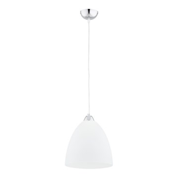 Lustr na lanku LERA 1xE27/15W/230V lesklý chrom