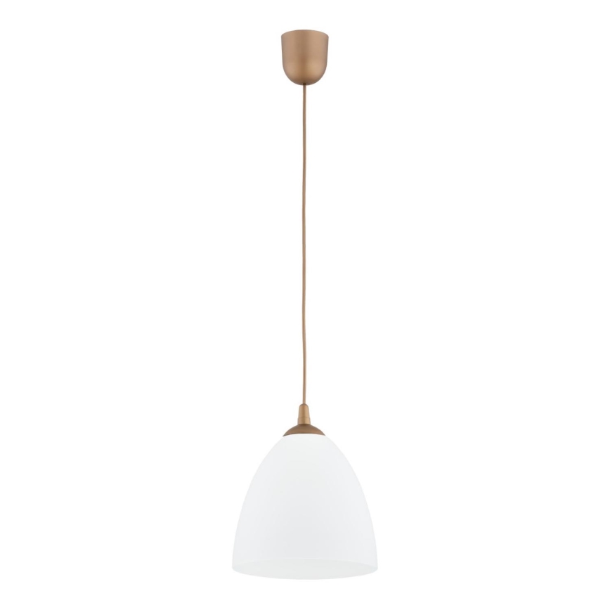Lustr na lanku LERA 1xE27/15W/230V zlatá