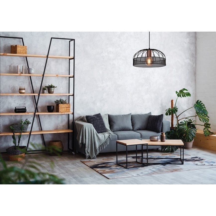 Lustr na lanku LEVI 1xE27/40W/230V