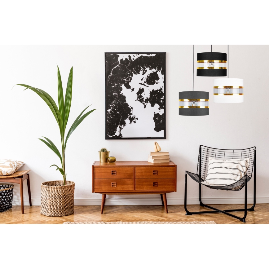 Lustr na lanku LIND 3xE27/60W/230V