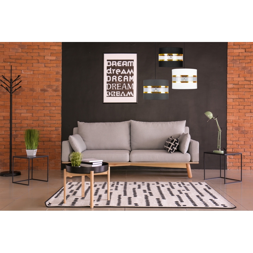 Lustr na lanku LIND 3xE27/60W/230V