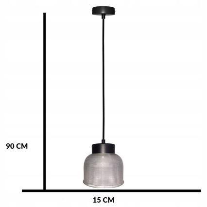 Lustr na lanku LIVERPOOL 1xE27/40W/230V