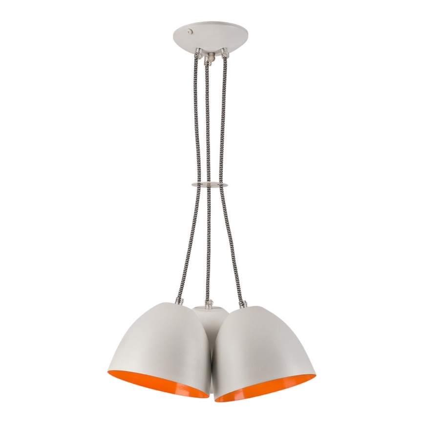 Lustr na lanku LIVIA 3xE27/60W/230V