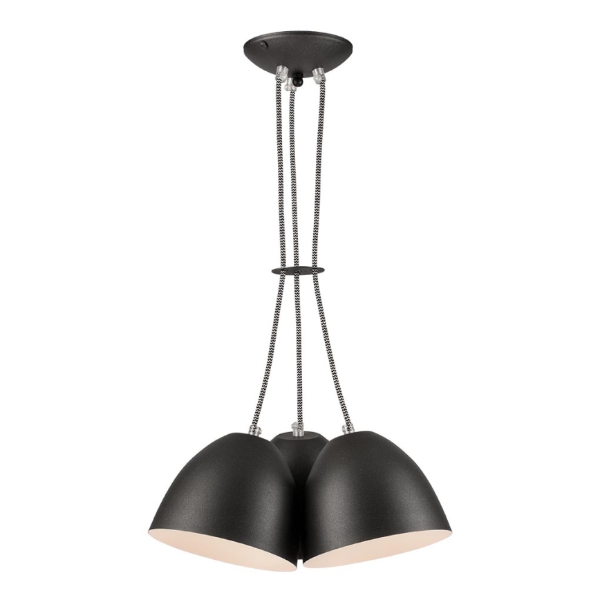 Lustr na lanku LIVIA 3xE27/60W/230V