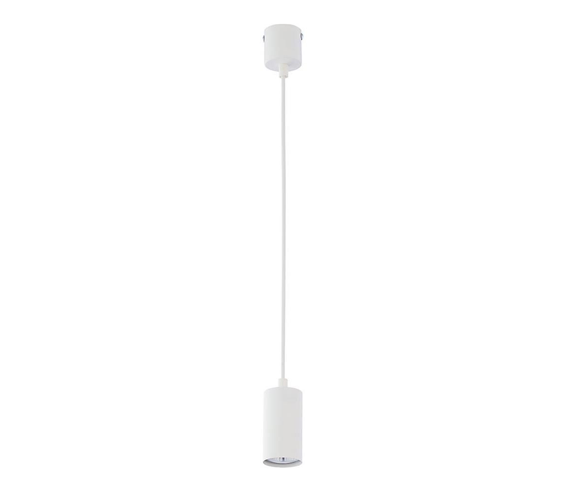 TK Lighting Lustr na lanku LOGAN WHITE 1xGU10/10W/230V TK4420