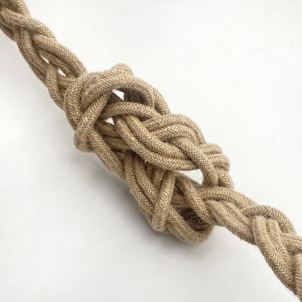 Lustr na lanku LOOMIS 5xE27/15W/230V 130 cm béžová/dub