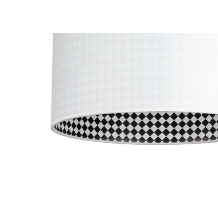 Lustr na lanku LORI 2xE27/60W/230V bílá