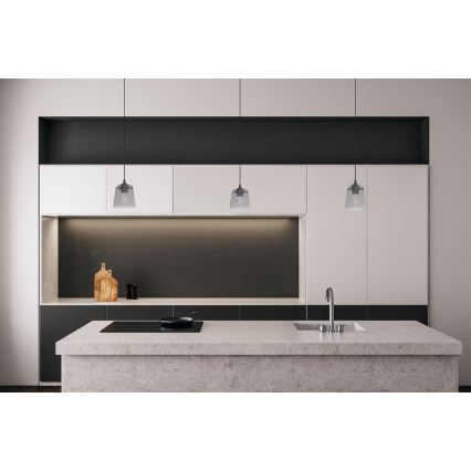 Lustr na lanku LUCEA 1xE27/15W/230V