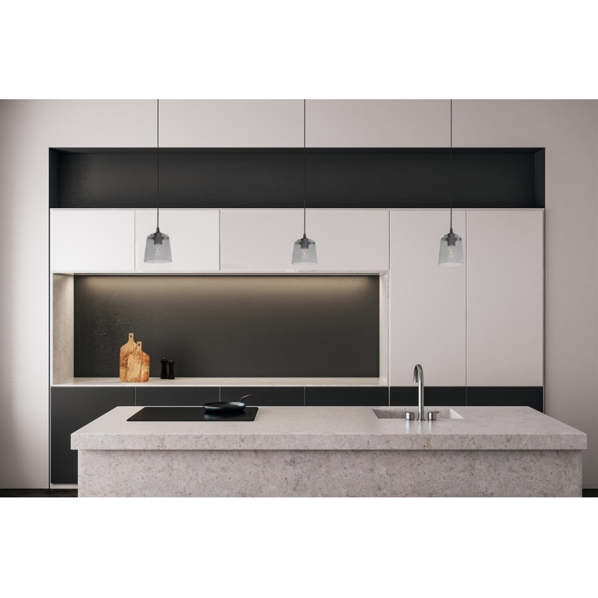 Lustr na lanku LUCEA 1xE27/15W/230V
