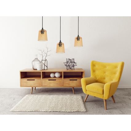Lustr na lanku LUCEA 1xE27/15W/230V