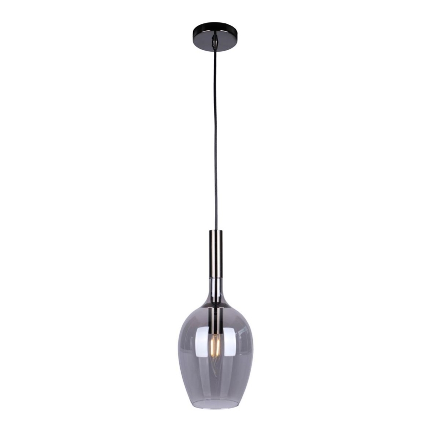 Lustr na lanku LUGANO 1xE14/40W/230V šedá