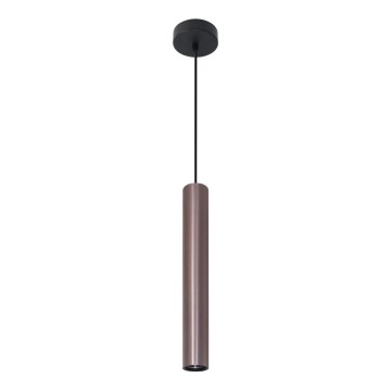 Lustr na lanku LUNGOMARE 1xGU10/10W/230V matný chrom