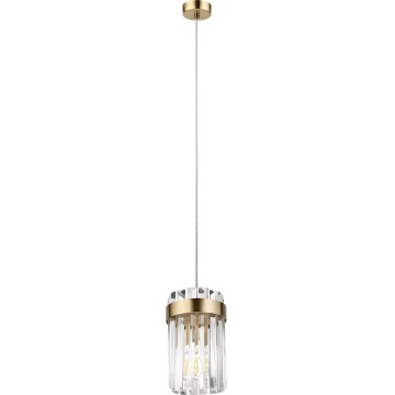 Lustr na lanku LUXARY 1xE27/15W/230V zlatá
