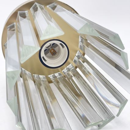 Lustr na lanku LUXARY 1xE27/15W/230V zlatá