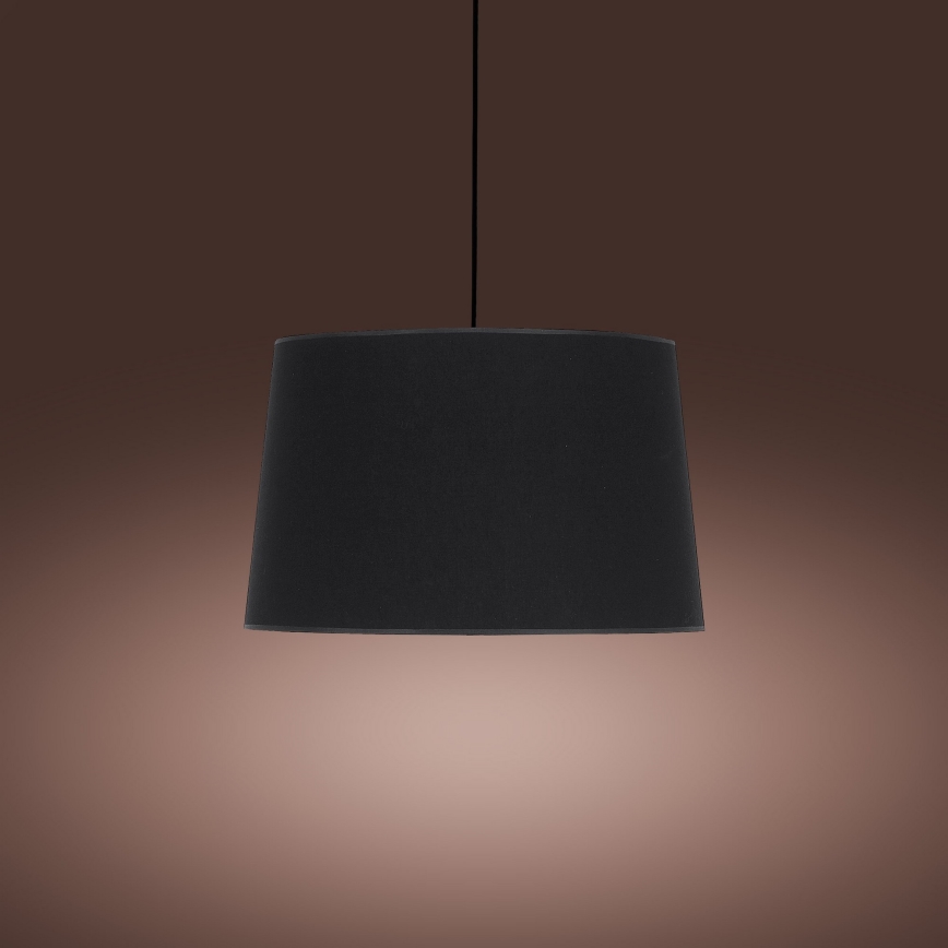 Lustr na lanku MAJA 1xE27/25W/230V černá