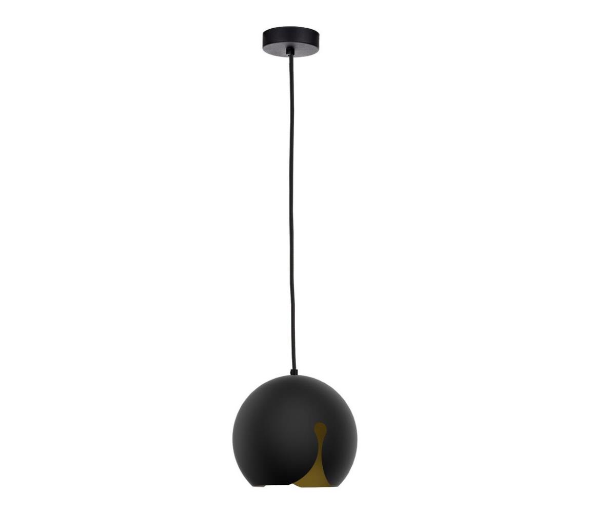 Namat Lustr na lanku MALAG 1xE27/60W/230V černá NA0303