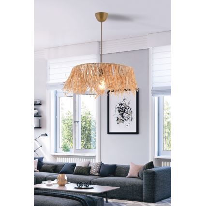 Lustr na lanku MARISKA 1xE27/40W/230V rafie