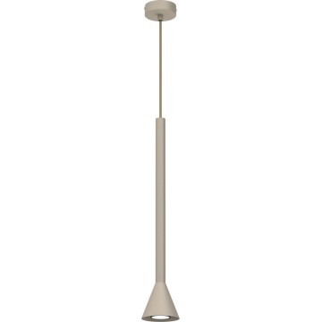 Lustr na lanku MAZZO 1xGU10/8W/230V béžová