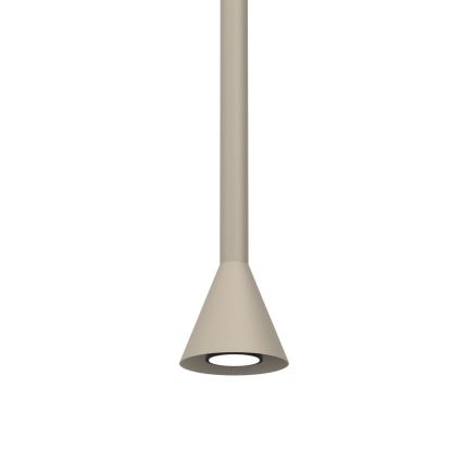 Lustr na lanku MAZZO 1xGU10/8W/230V béžová