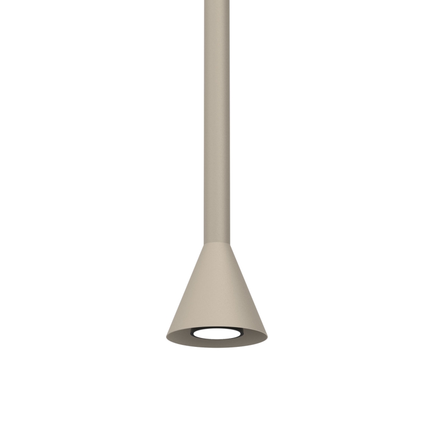 Lustr na lanku MAZZO 1xGU10/8W/230V béžová