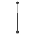 Lustr na lanku MAZZO 1xGU10/8W/230V černá