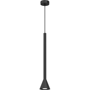 Lustr na lanku MAZZO 1xGU10/8W/230V černá