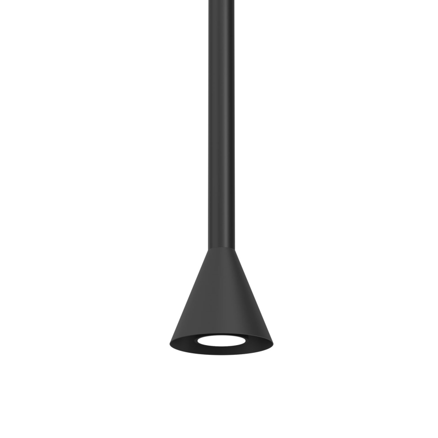 Lustr na lanku MAZZO 1xGU10/8W/230V černá