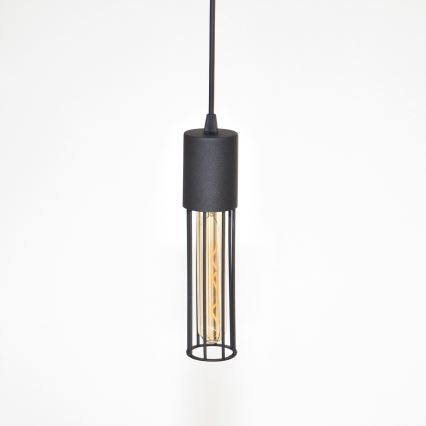 Lustr na lanku MELODY 2xE27/15W/230V černá