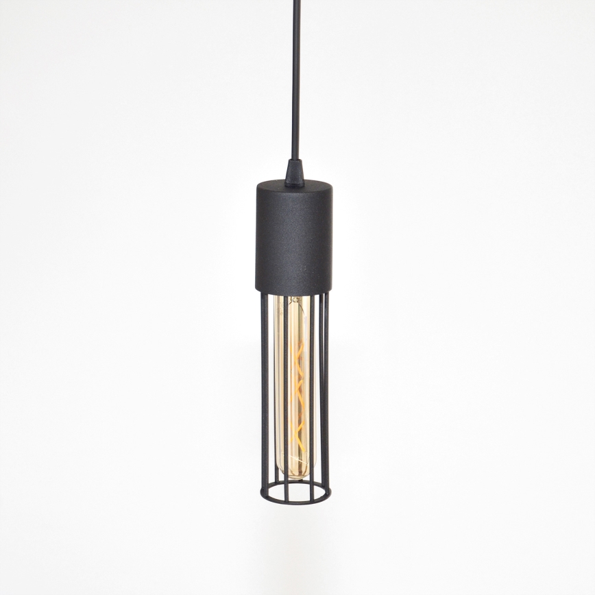 Lustr na lanku MELODY 2xE27/15W/230V černá