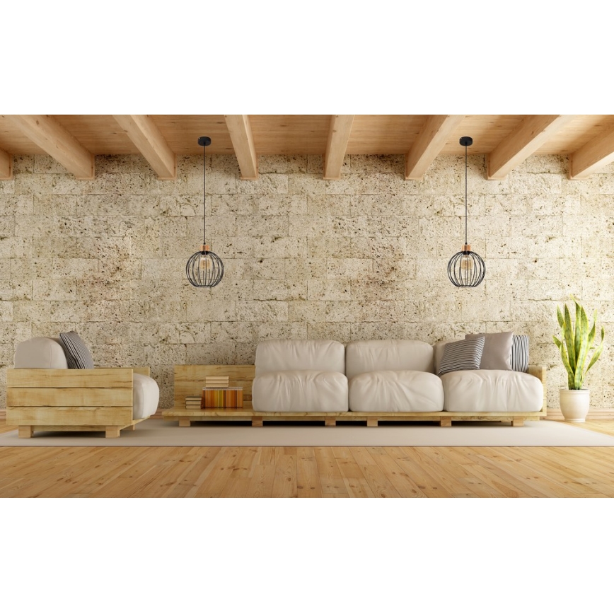 Lustr na lanku MERCURE 1xE27/15W/230V