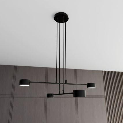 Lustr na lanku MODUS 4xGX53/10W/230V černá