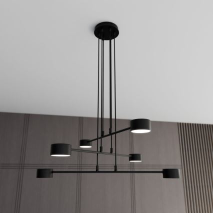 Lustr na lanku MODUS 6xGX53/10W/230V černá