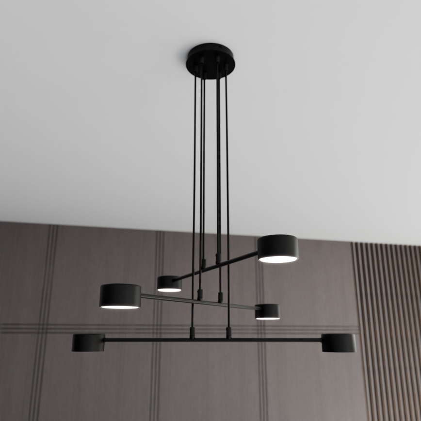 Lustr na lanku MODUS 6xGX53/10W/230V černá