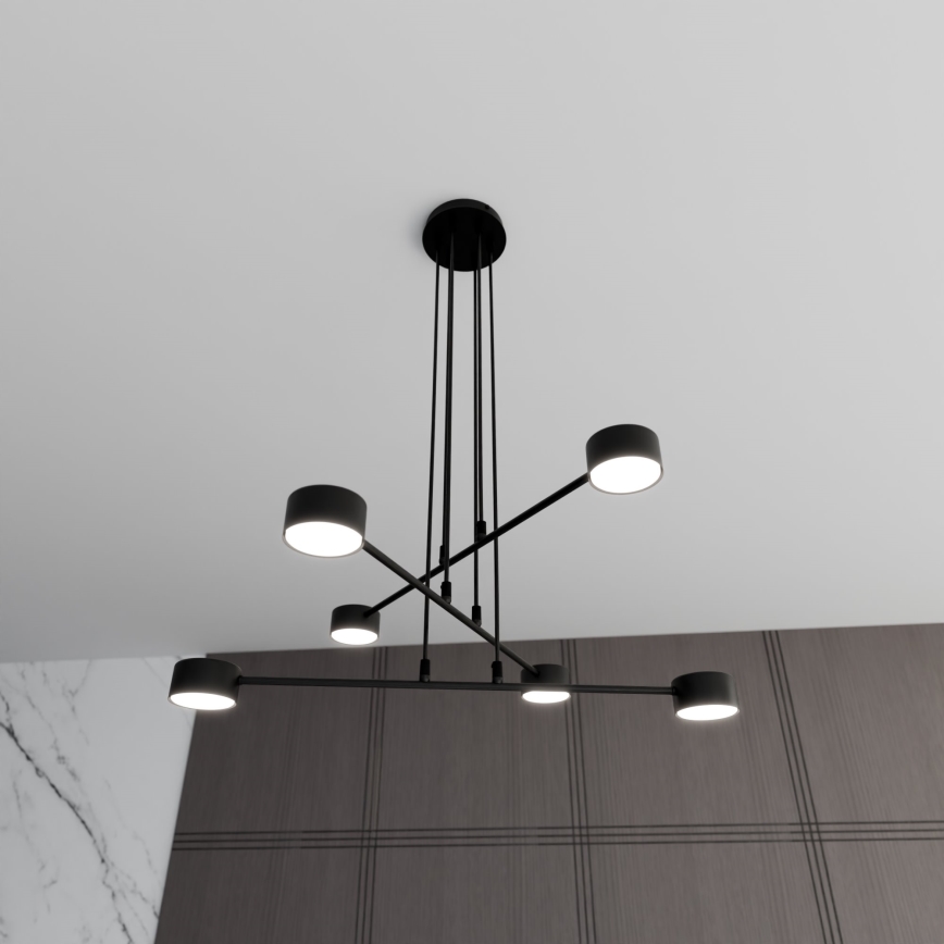 Lustr na lanku MODUS 6xGX53/10W/230V černá