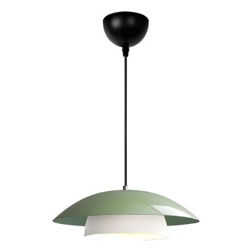 Lustr na lanku MOONLIGH 1xE27/40W/230V zelená
