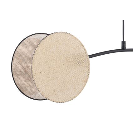 Lustr na lanku MOTIF 2xE27/15W/230V béžová