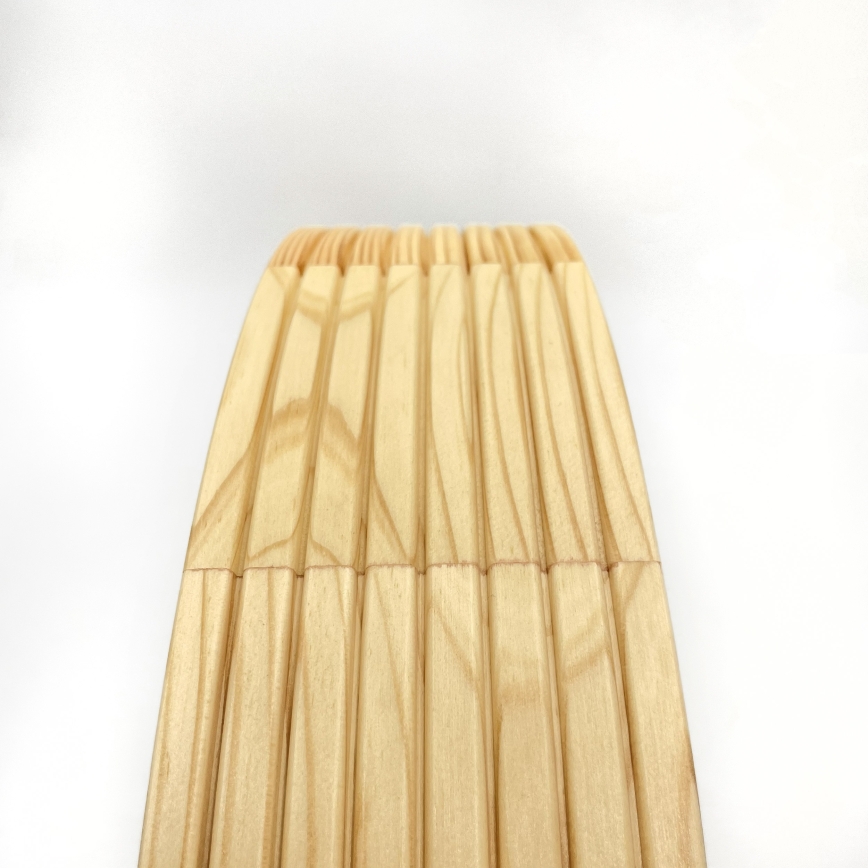 Lustr na lanku NATURAL MODERN 3xE27/15W/230V pr. 47,5 cm borovice