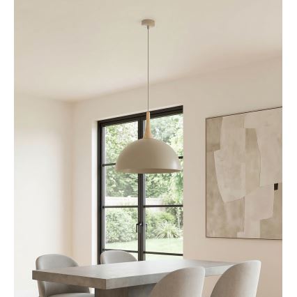 Lustr na lanku NAUTICA 1xGX53/12W/230V béžová