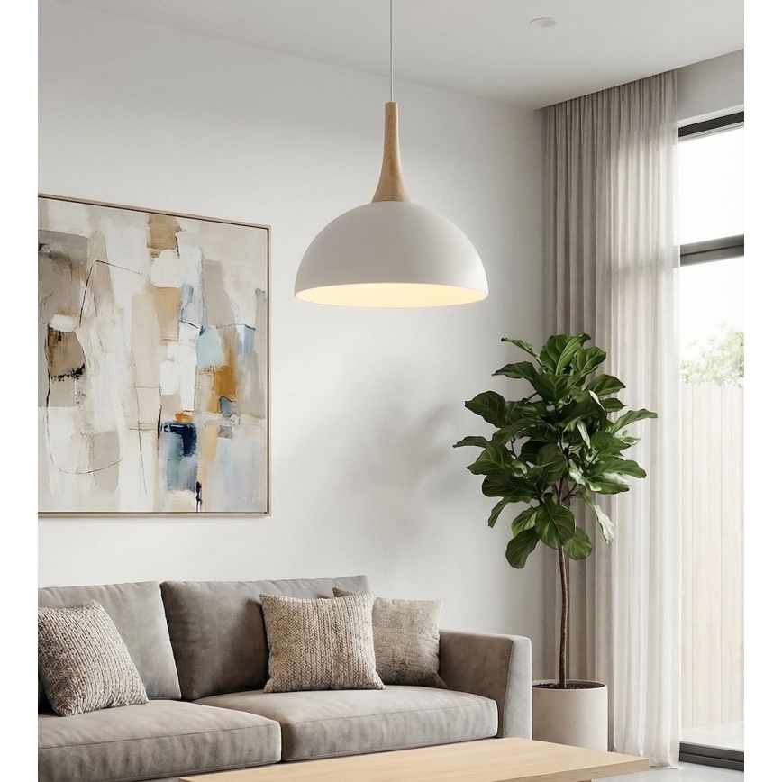 Lustr na lanku NAUTICA 1xGX53/12W/230V bílá