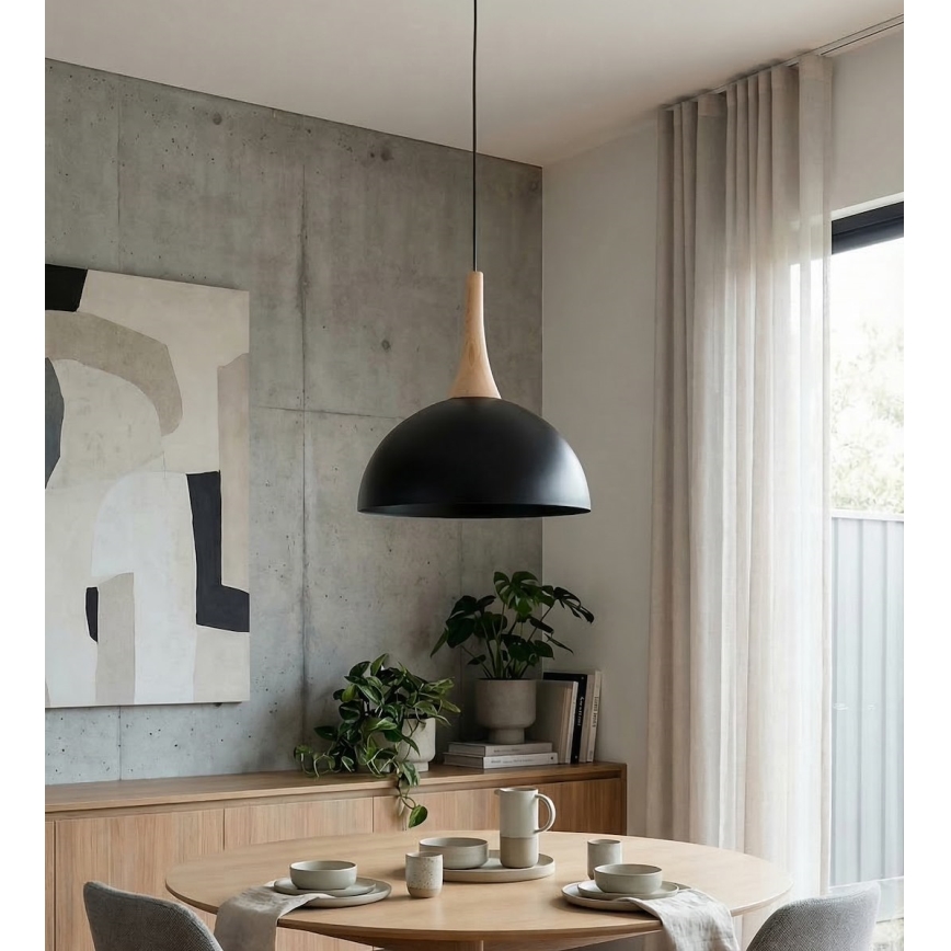Lustr na lanku NAUTICA 1xGX53/12W/230V černá