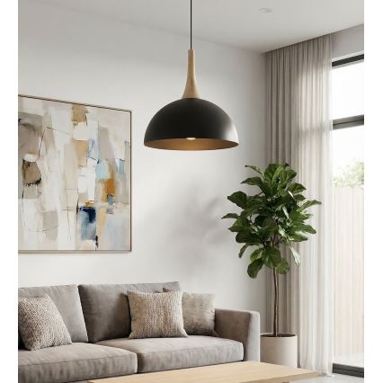 Lustr na lanku NAUTICA 1xGX53/12W/230V černá