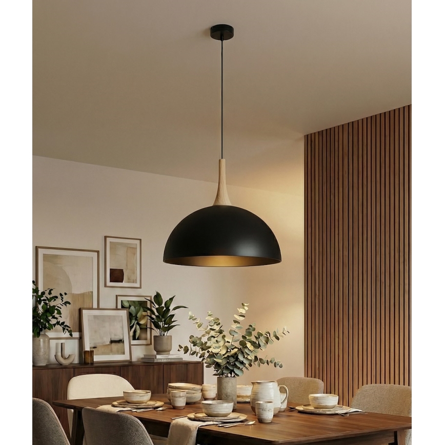 Lustr na lanku NAUTICA 1xGX53/12W/230V černá