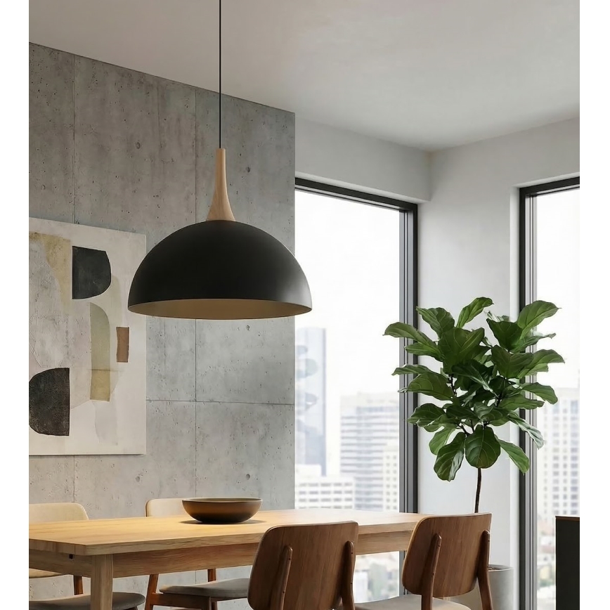 Lustr na lanku NAUTICA 1xGX53/12W/230V černá