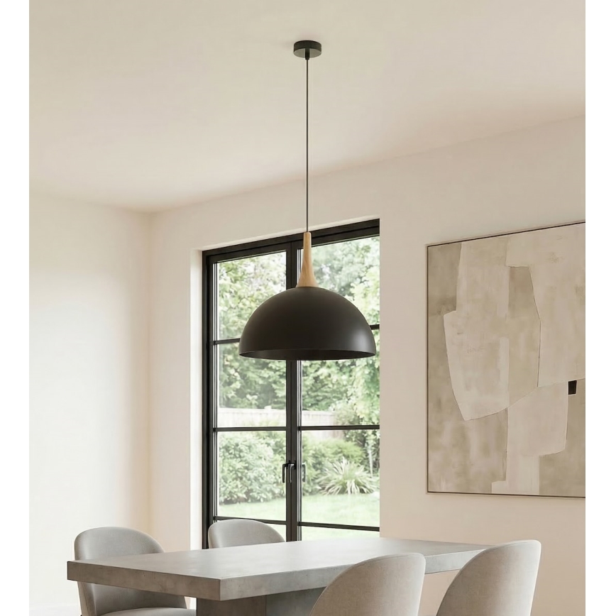 Lustr na lanku NAUTICA 1xGX53/12W/230V černá
