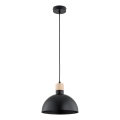 Lustr na lanku NEOMI 1xE27/15W/230V černá