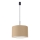 Lustr na lanku NEVIA 1xE27/15W/230V pr. 40 cm taupe