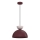 Lustr na lanku NEVIS 1xE27/15W/230V pr. 29 cm burgundy