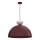 Lustr na lanku NEVIS 1xE27/15W/230V pr. 50 cm burgundy