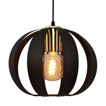 Lustr na lanku NEWTON 3xE27/15W/230V černá